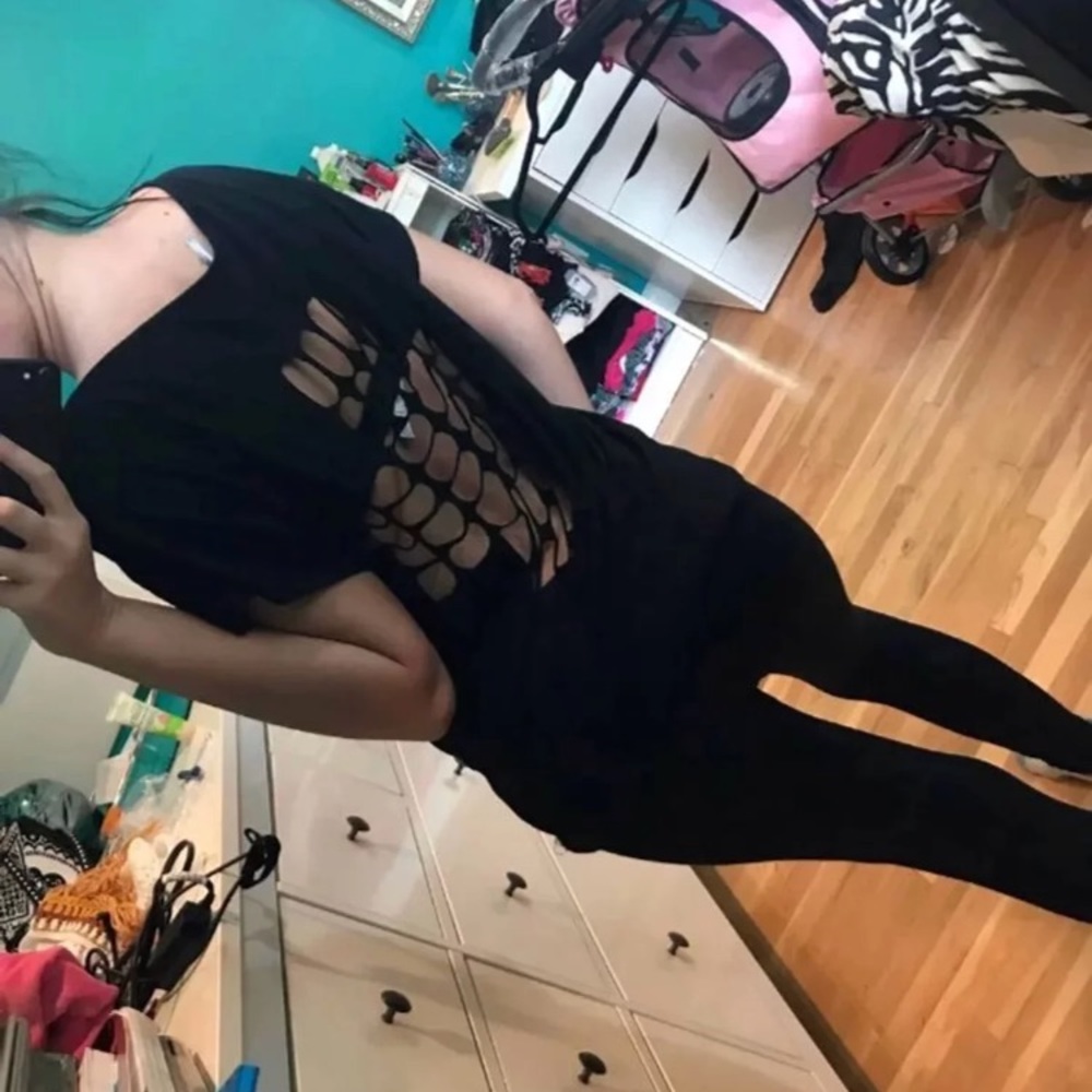 Nasty Gal Cross Top